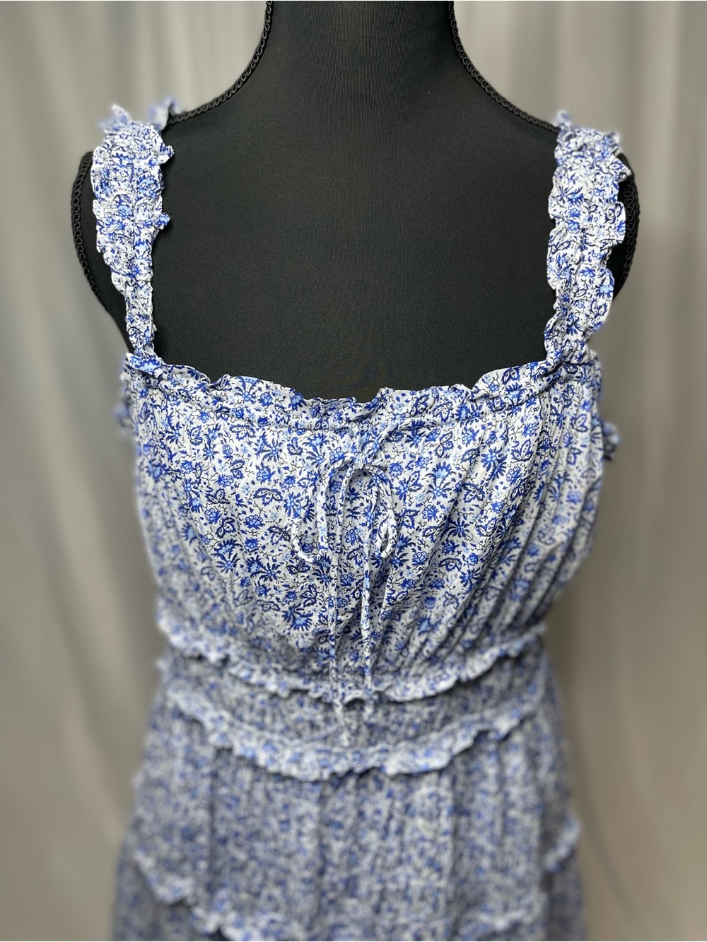 Gap × DÔEN Blue Floral Maxi Dress - Women - Picture 3 of 11